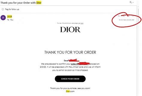 dior order online